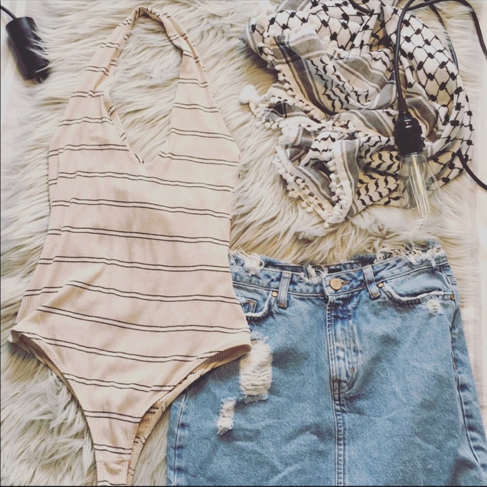Striped BodySuit